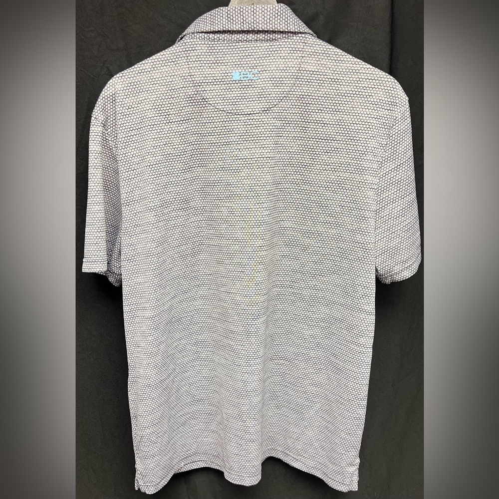 Black Clover- Men's Gray Polo Shirt, Size: Large, Live Lucky - Picture 9 of 9